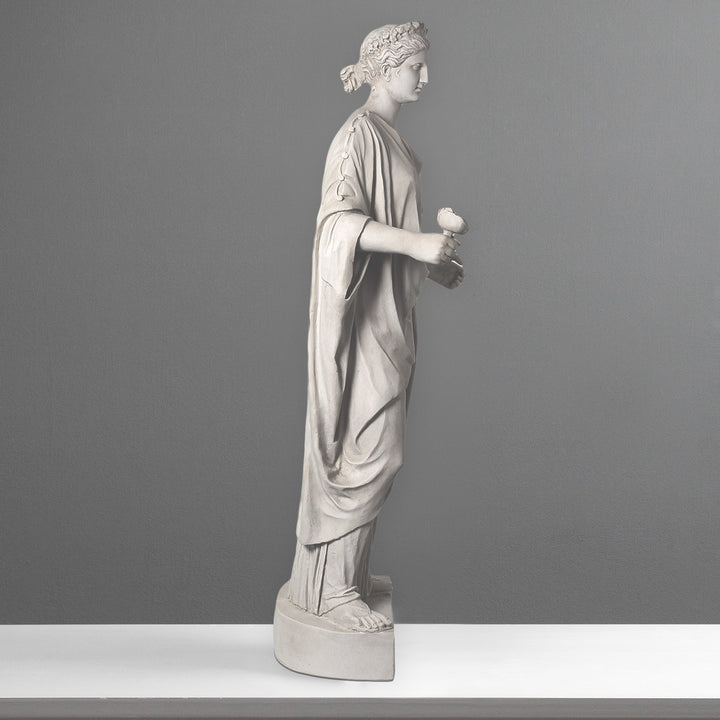 Venus mit Rose Lebensgrosse Statue (Gross)
