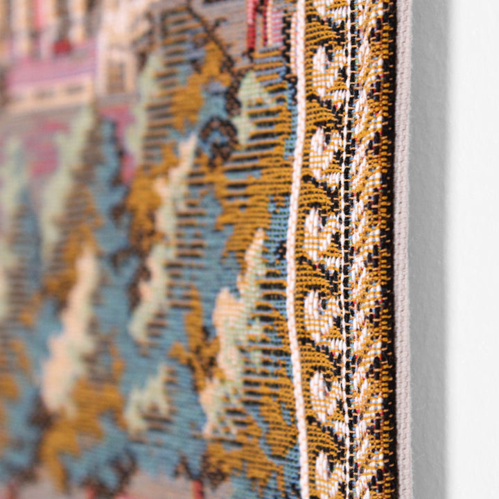 Blick auf Paris – Gobelin Wandteppich (Jacquard gewebt)