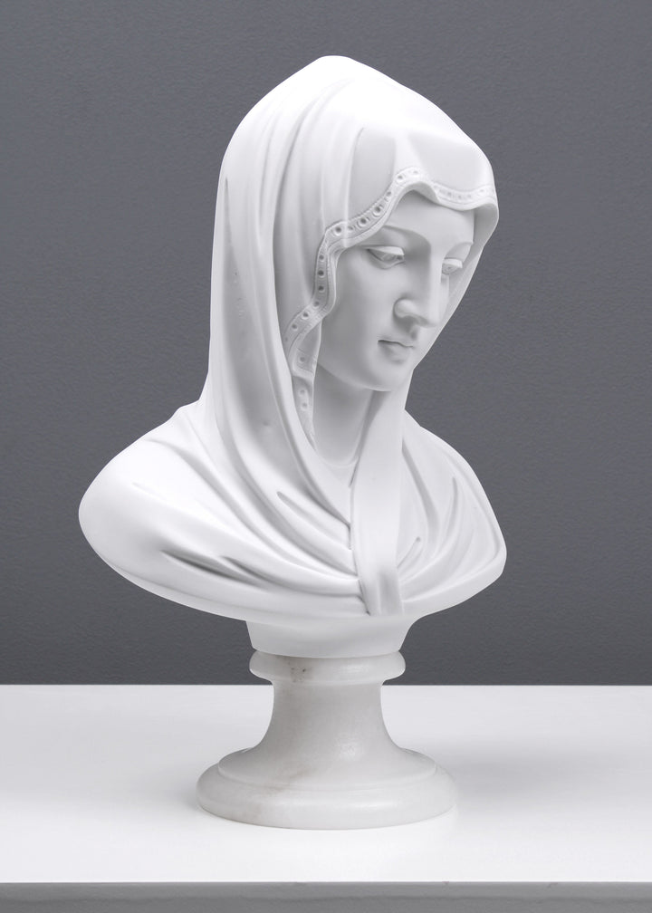 Jungfrau Maria Büste Skulptur (Mittel)