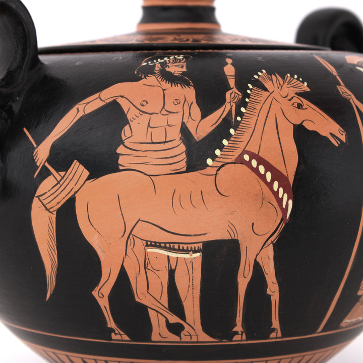 Antike griechische rotfigurige Fontaniera Vase