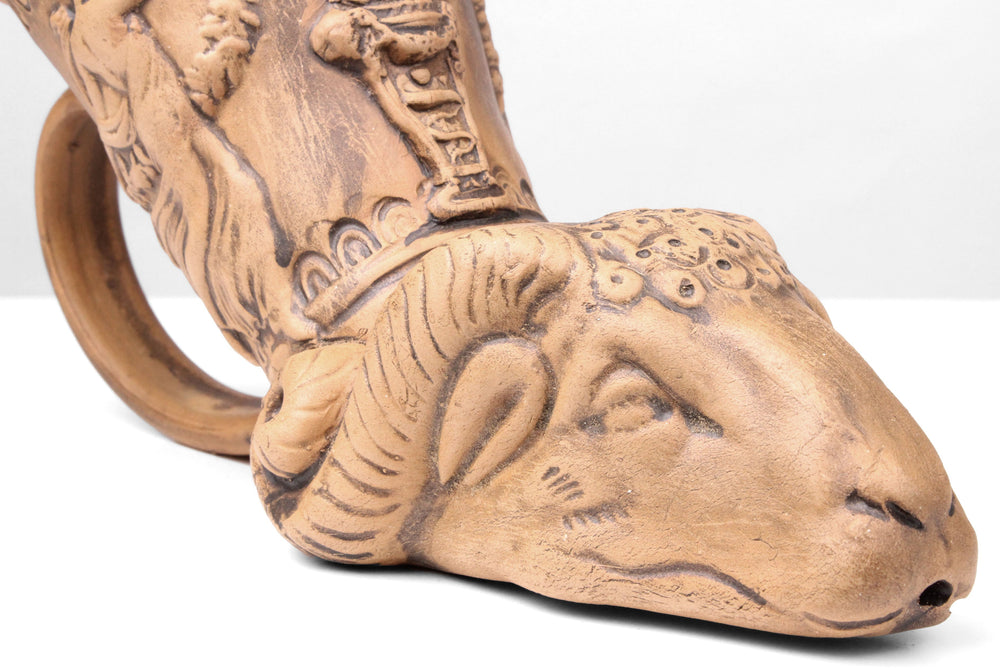 Rhyton-Replik mit Widderkopf