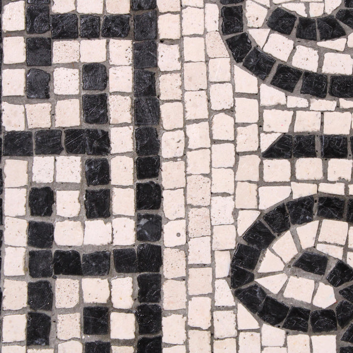 Geometrisches Fries Marmor-Mosaik