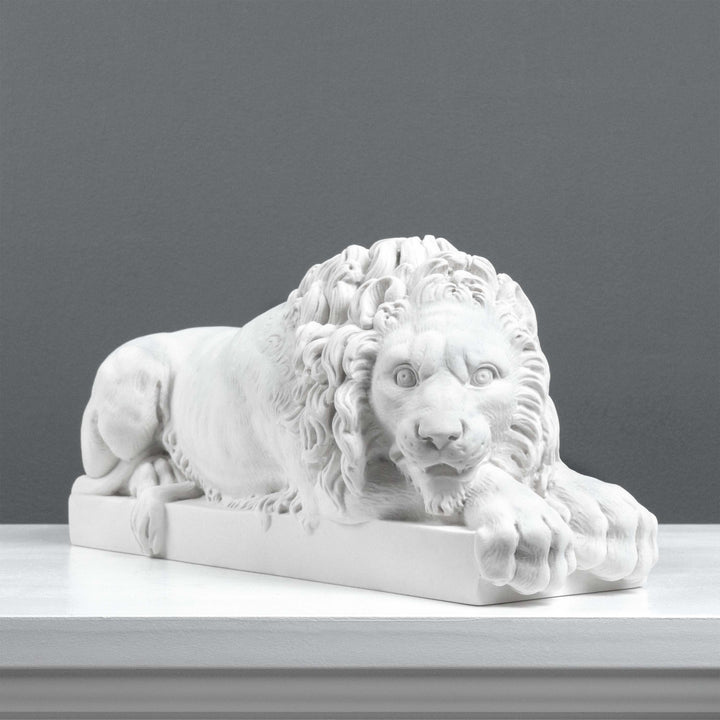 Canova Löwen Statuen im Paar (Klein)