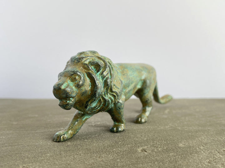 Löwenstatue (Bronze, Klein)