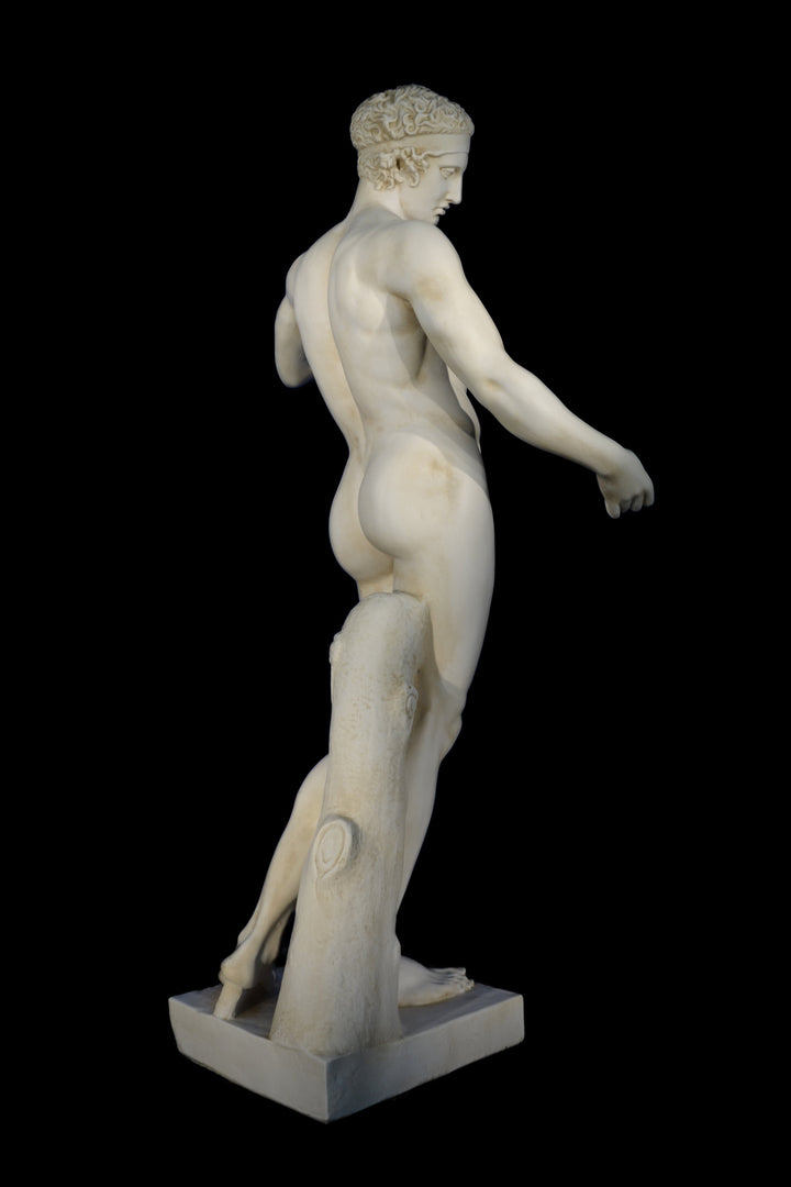 Griechischer Athlet Lebensgrosse Statue