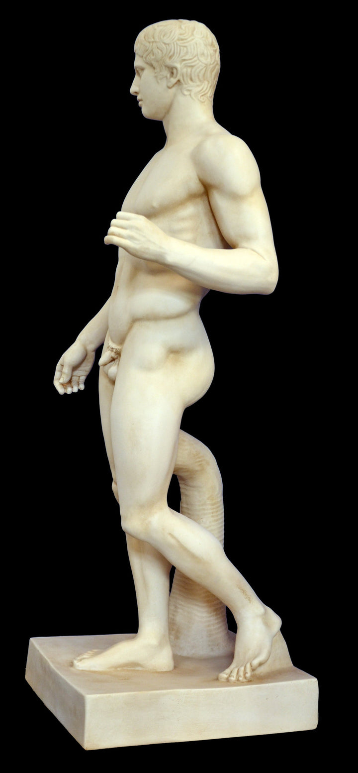 Griechischer Krieger Lebensgrosse Statue