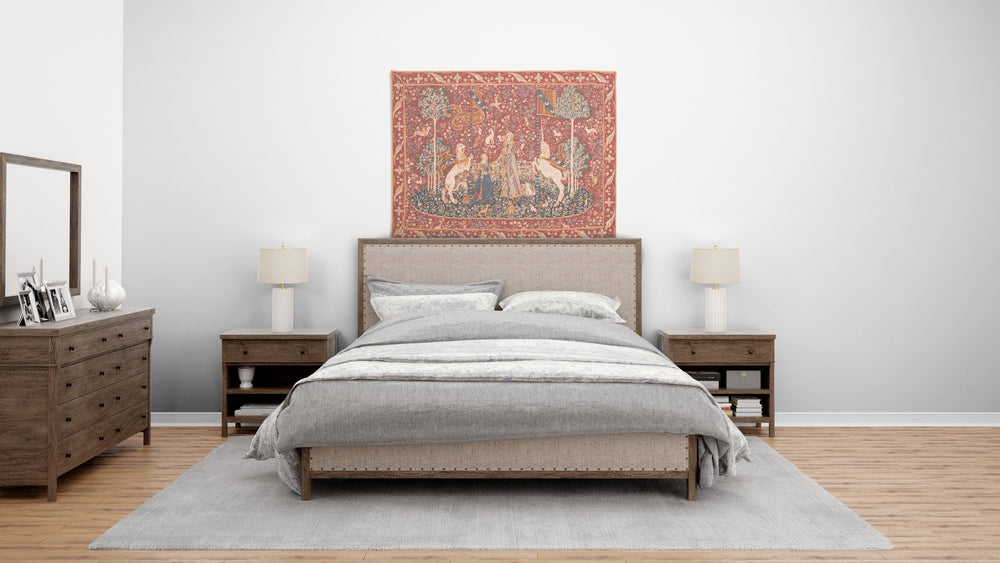 Der Geschmack – Gobelin Wandteppich (Jacquard gewebt)