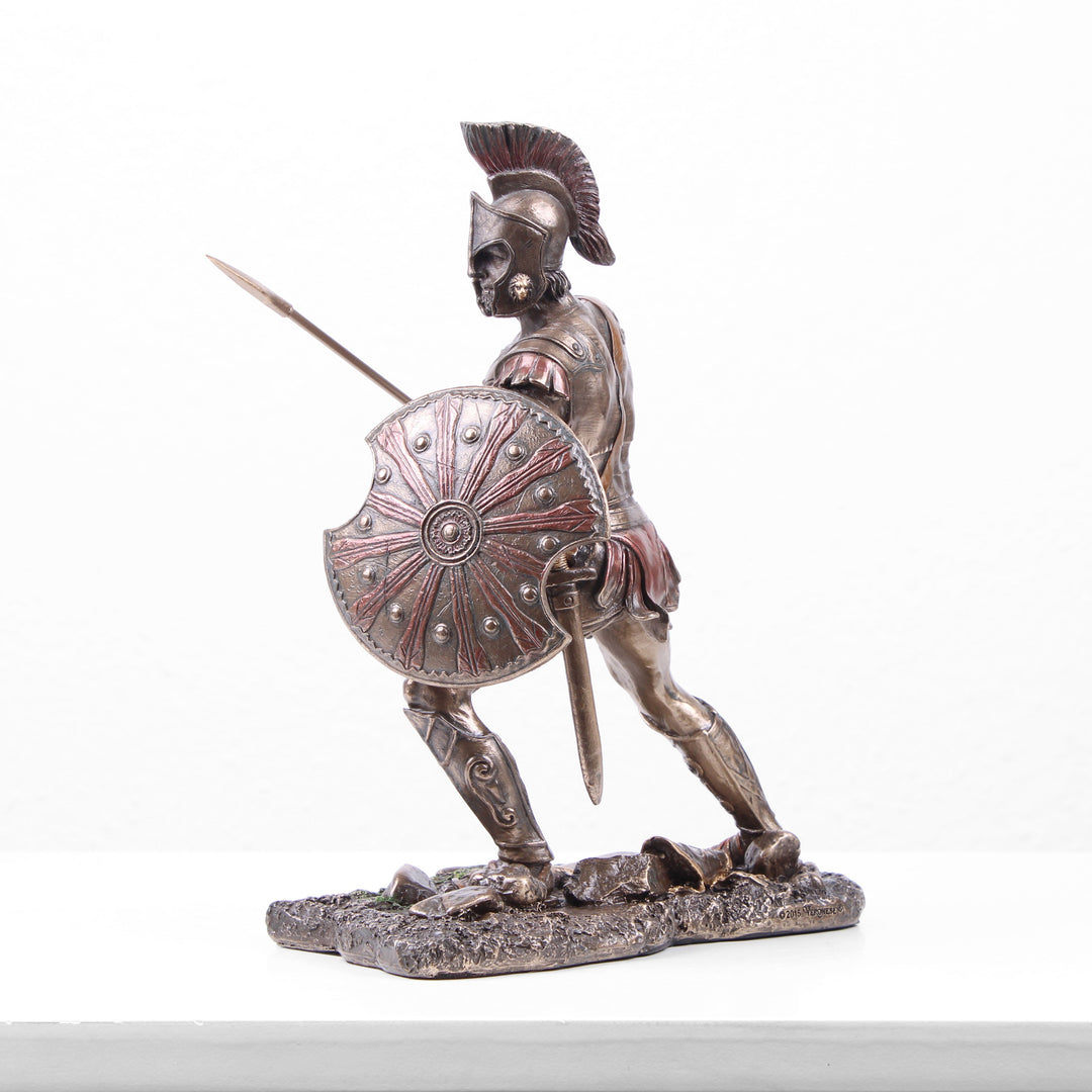 Achilles Griechischer Krieger Statue (Kaltguss-Bronze Skulptur)