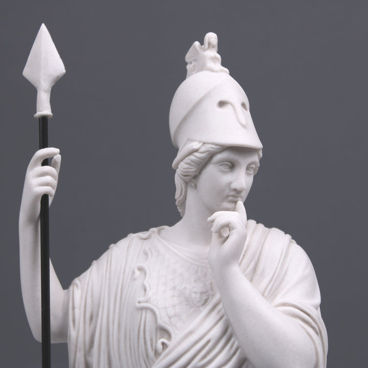 Athena Statue mit Speer Figur der Athena Giustiniani