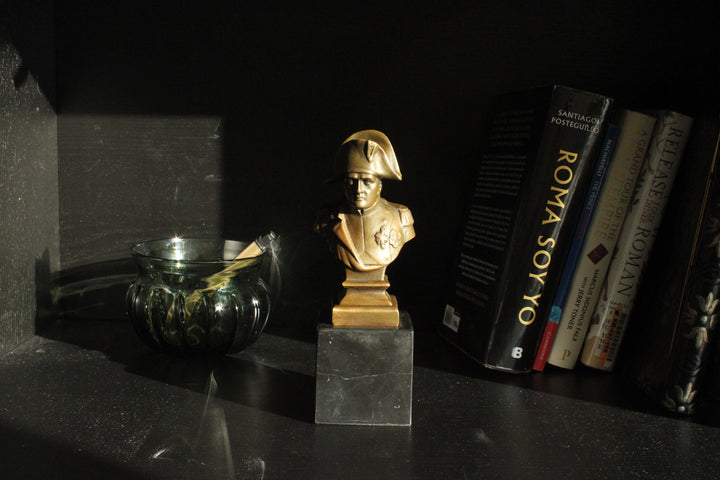 Napoleon Büste als General (Bronze, Wachsguss)