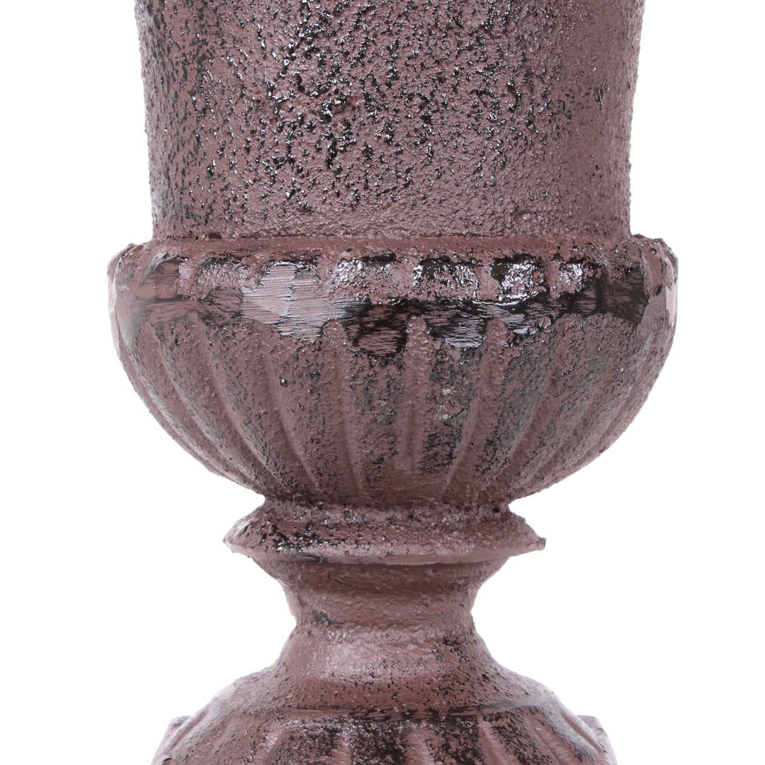 Garten-Vase aus Gusseisen (2er-Set)