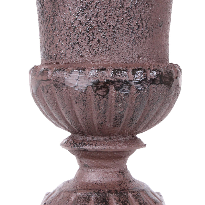 Garten-Vase aus Gusseisen (2er-Set)