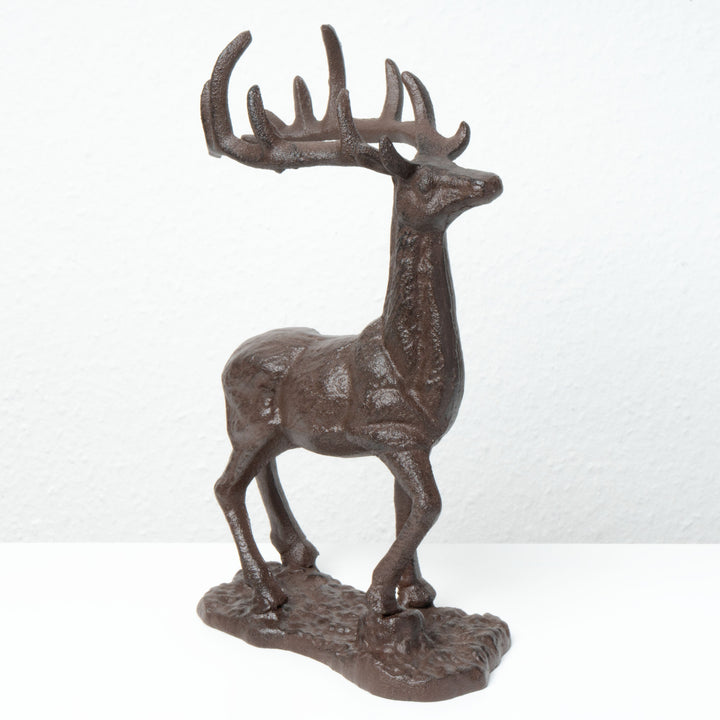Gusseisen Hirsch Statue – Symbol für Stärke und Eleganz