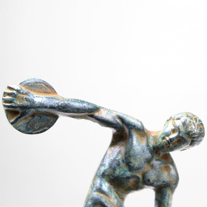 Diskuswerfer Statue (Bronze)