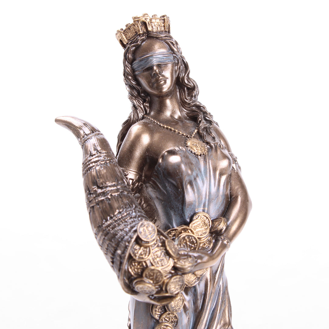 Fortuna Skulptur (Kaltguss-Bronze Statue)