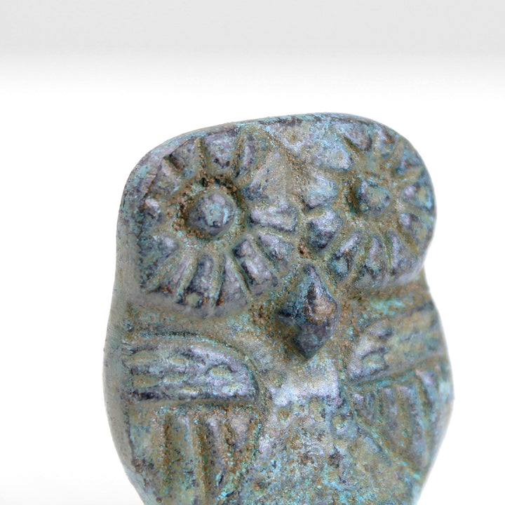 Griechische Eule Statue (Bronze)