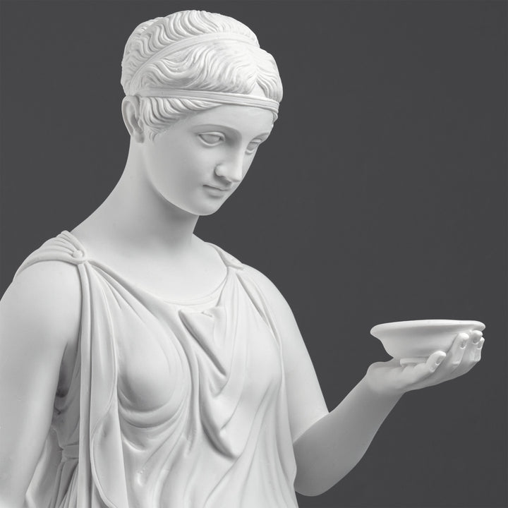 Hebe Figur (Göttin der Jugend, Neoklassisches Modell nach Thorvaldsen)