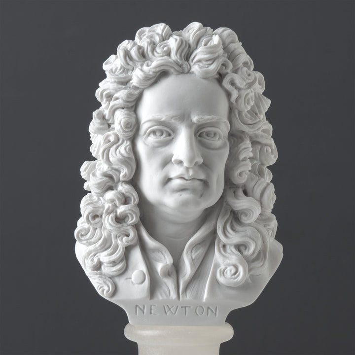 Buste von Isaac Newton – Vater der klassischen Physik