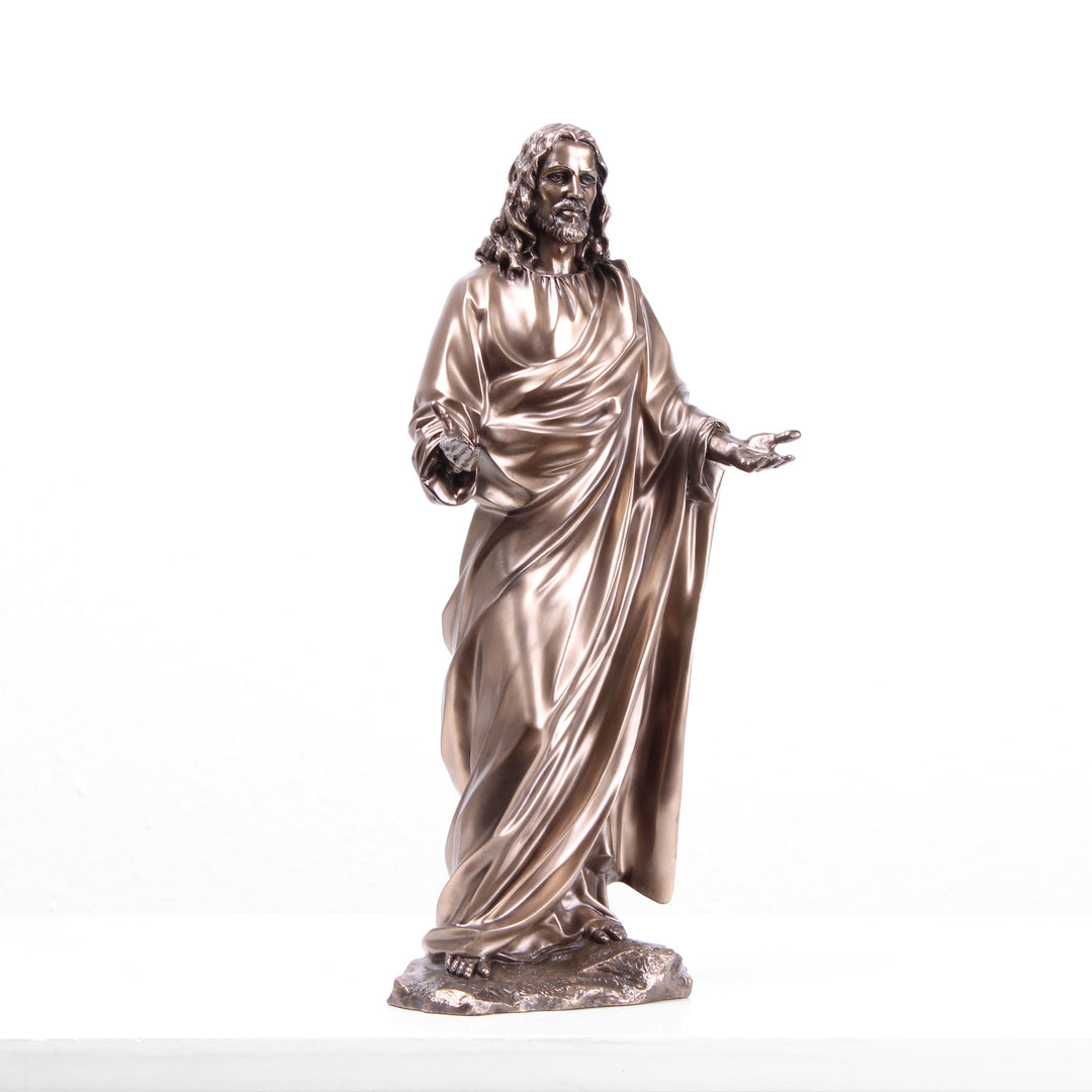 Jesus Christus Prediger Statue (Kaltguss-Bronze Skulptur)