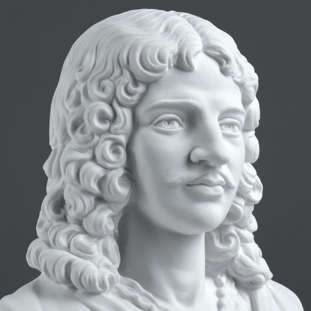 Molière Büste — Meister der französischen Komödie