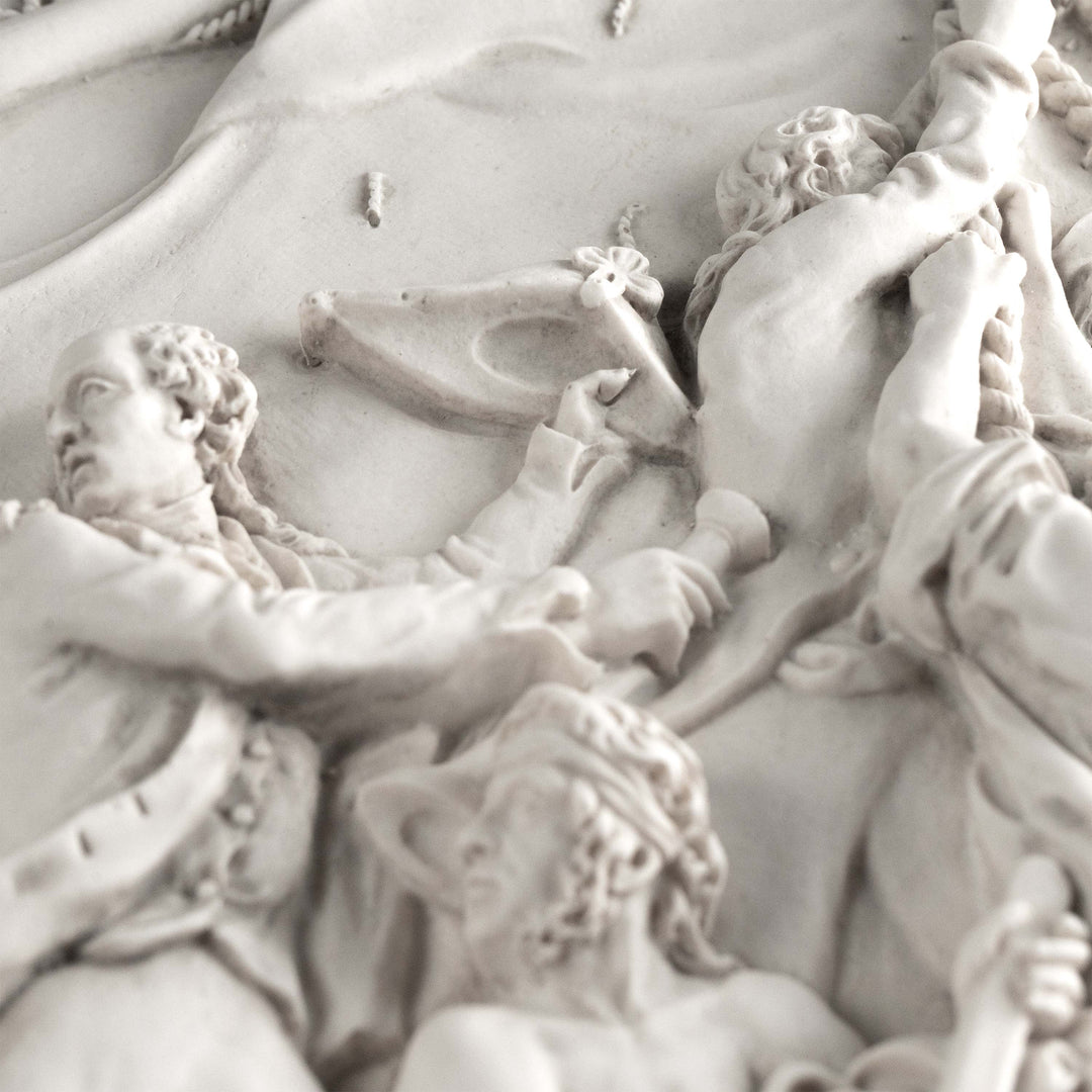 Nelsons-Säule Basrelief – Wandrelief zu Ehren des britischen Marinehelden