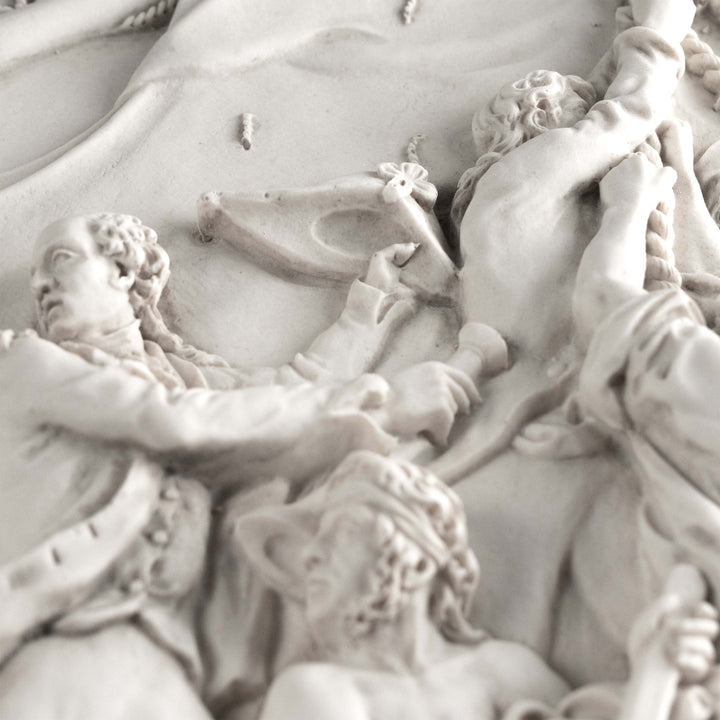 Nelsons-Säule Basrelief – Wandrelief zu Ehren des britischen Marinehelden