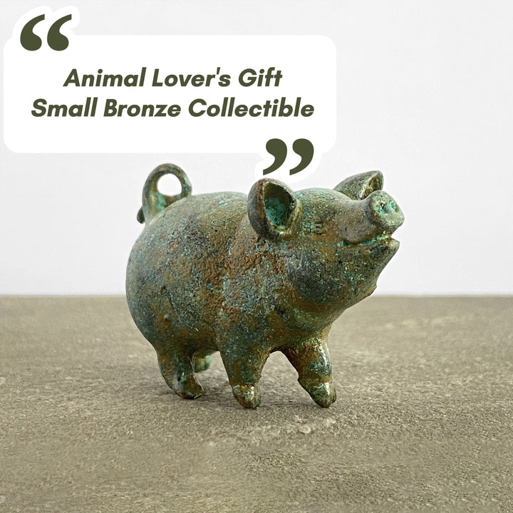 Schwein Statue (Bronze)
