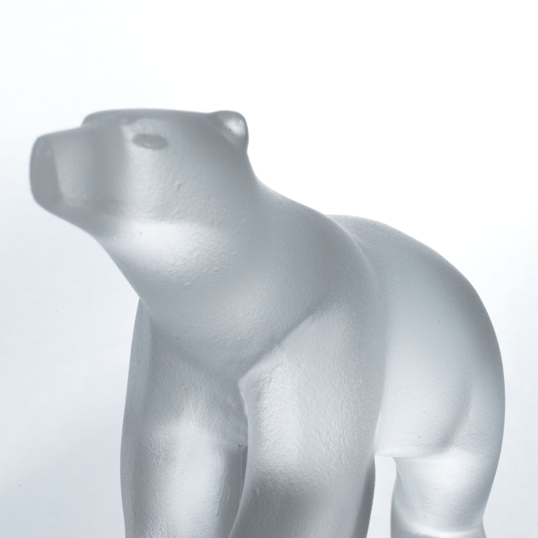 Kleine Eisbär Statue (Ours Blanc von François Pompon)
