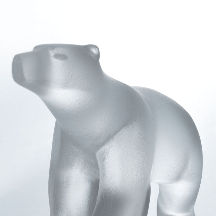 Kleine Eisbär Statue (Ours Blanc von François Pompon)