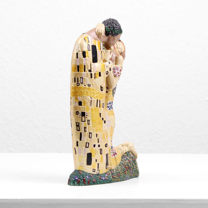 Der Kuss Skulptur von Klimt (Liebespaar Statue)