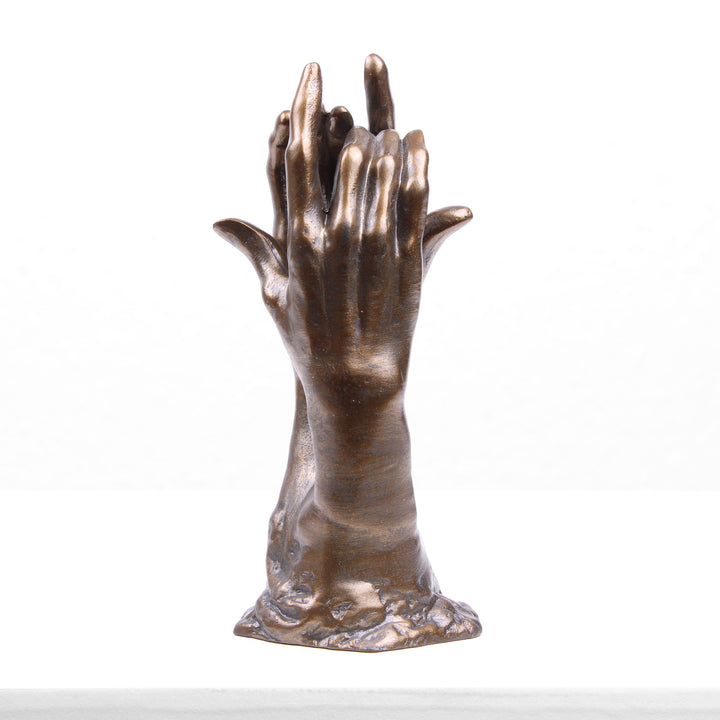 Die geheime Hand Statue von Rodin (Bronzierte Skulptur aus Kunstharz)