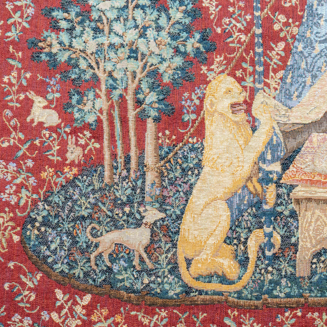 Die Dame und das Einhorn: À mon seul désir – Gobelin Wandteppich (Jacquard gewebt)
