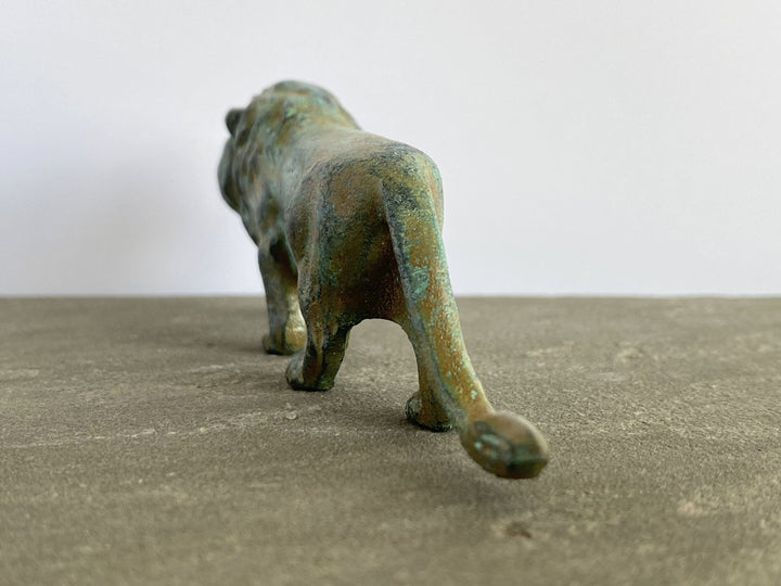 Löwenstatue (Bronze, Klein)