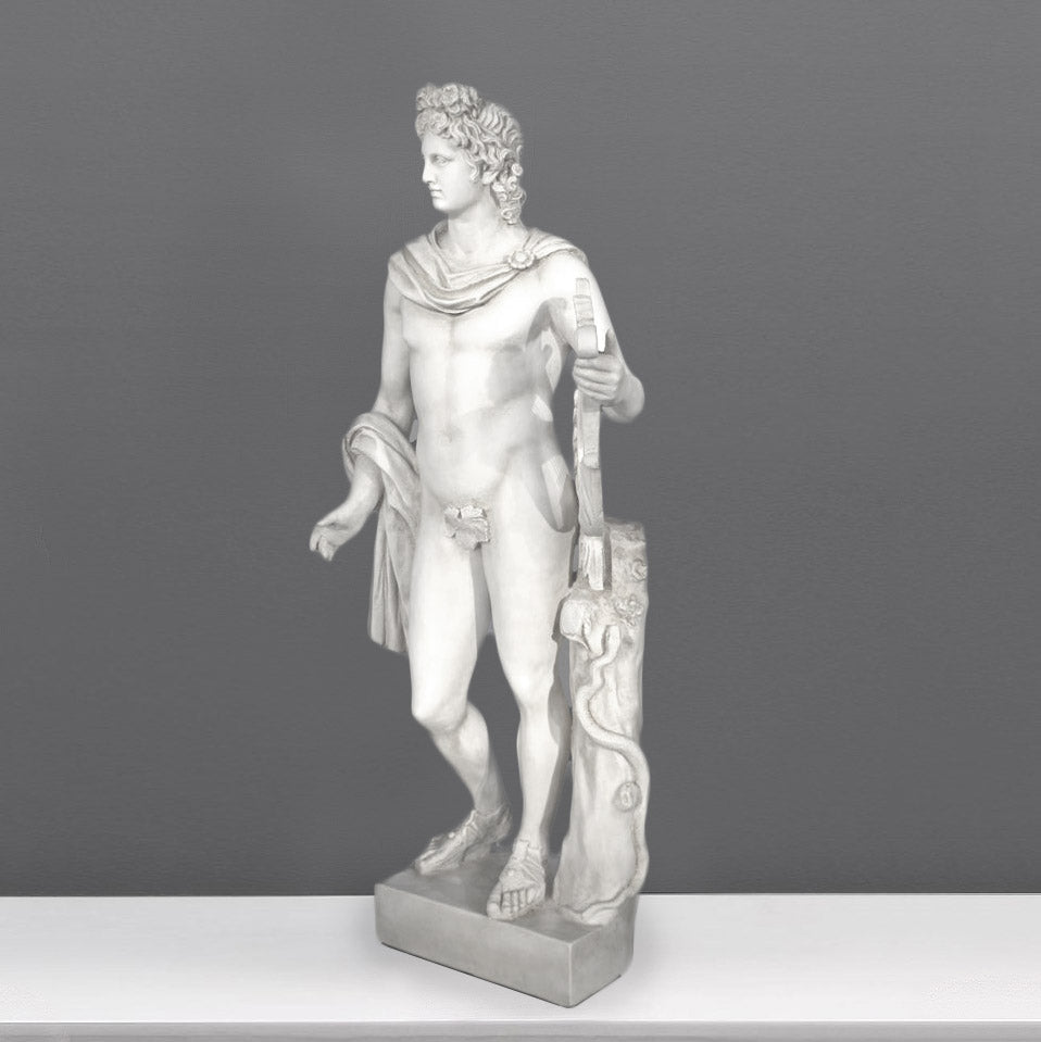 Apollo Lebensgrosse Statue (Gross) – Griechischer Gott der Musik und Jagd