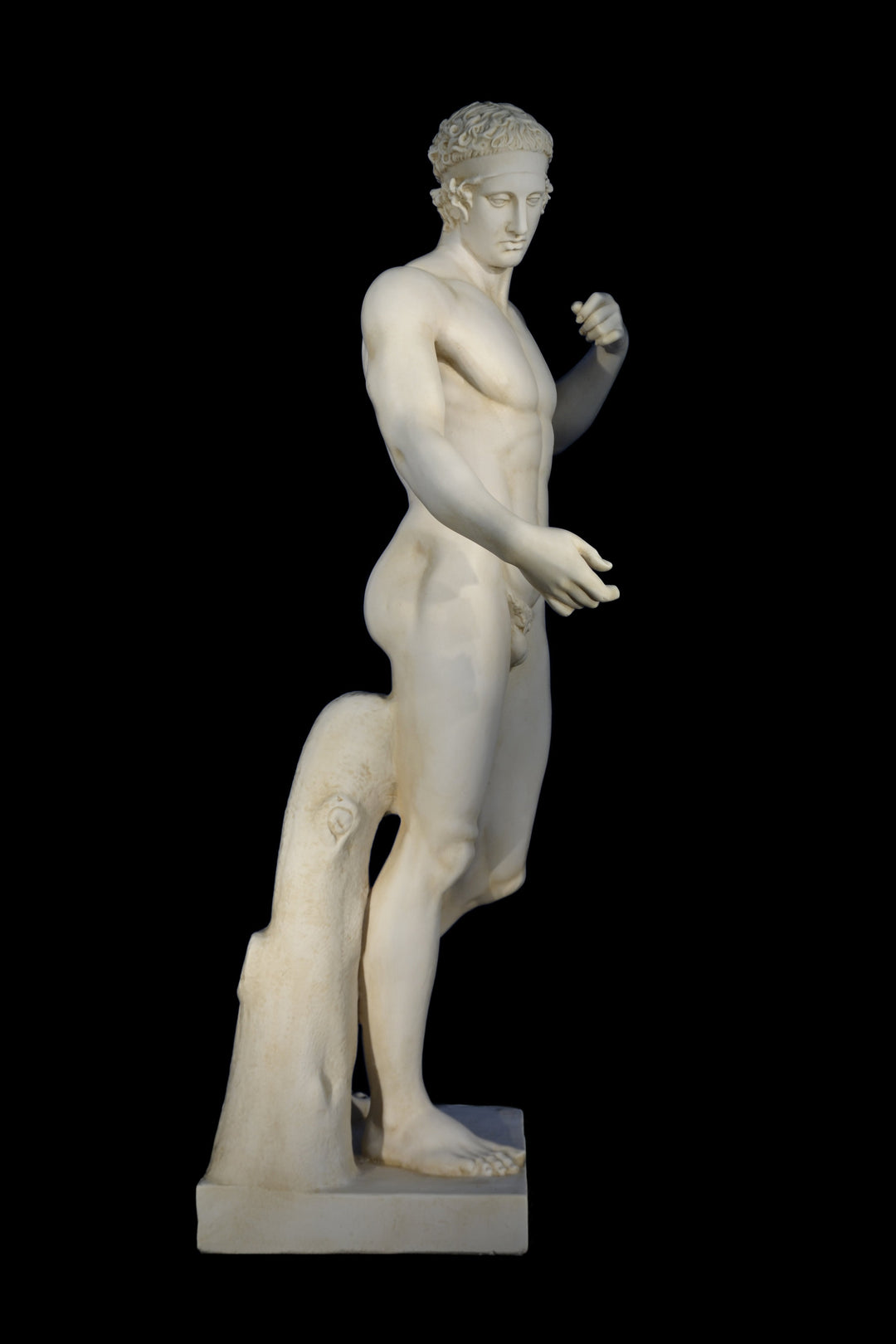 Griechischer Athlet Lebensgrosse Statue