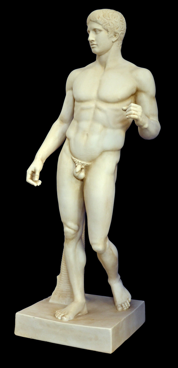 Griechischer Krieger Lebensgrosse Statue