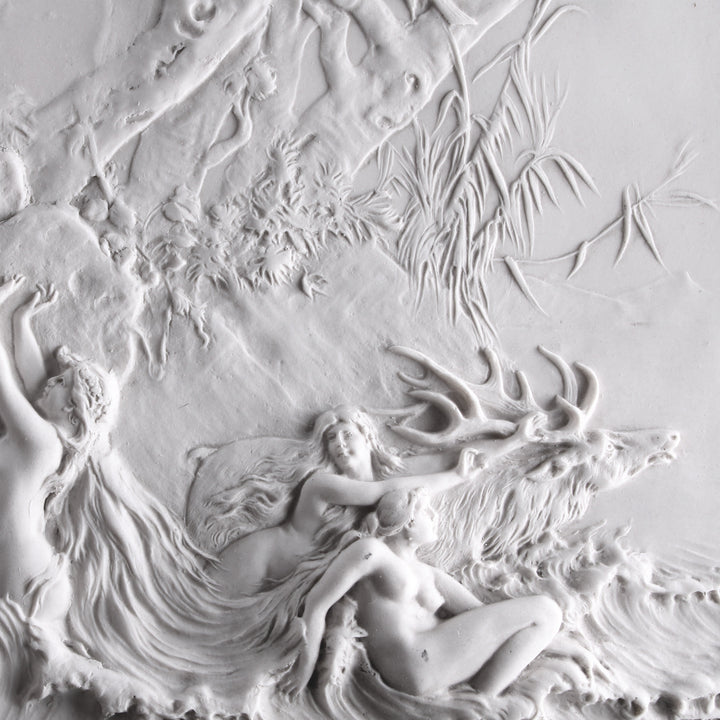 Relief Diana bei der Jagd