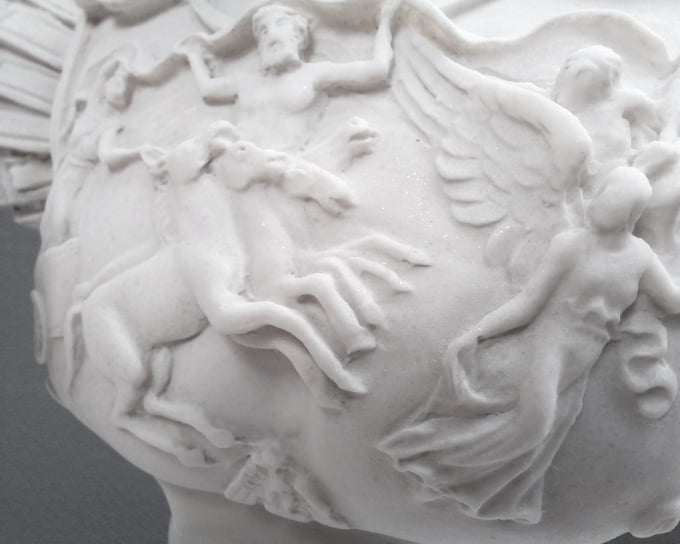 Augustus Caesar Büste als Centurio von Primaporta (Klein)