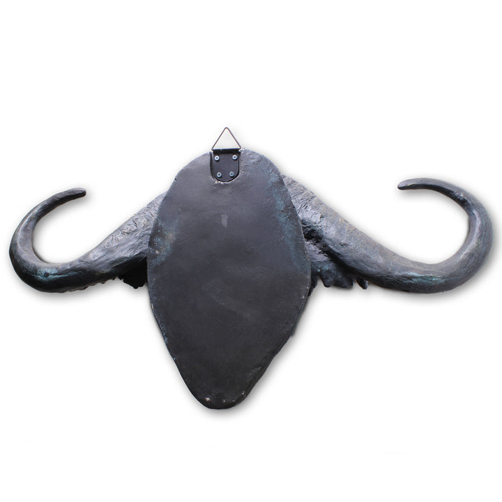Büffelkopf Statue (Tierische Wandskulptur)