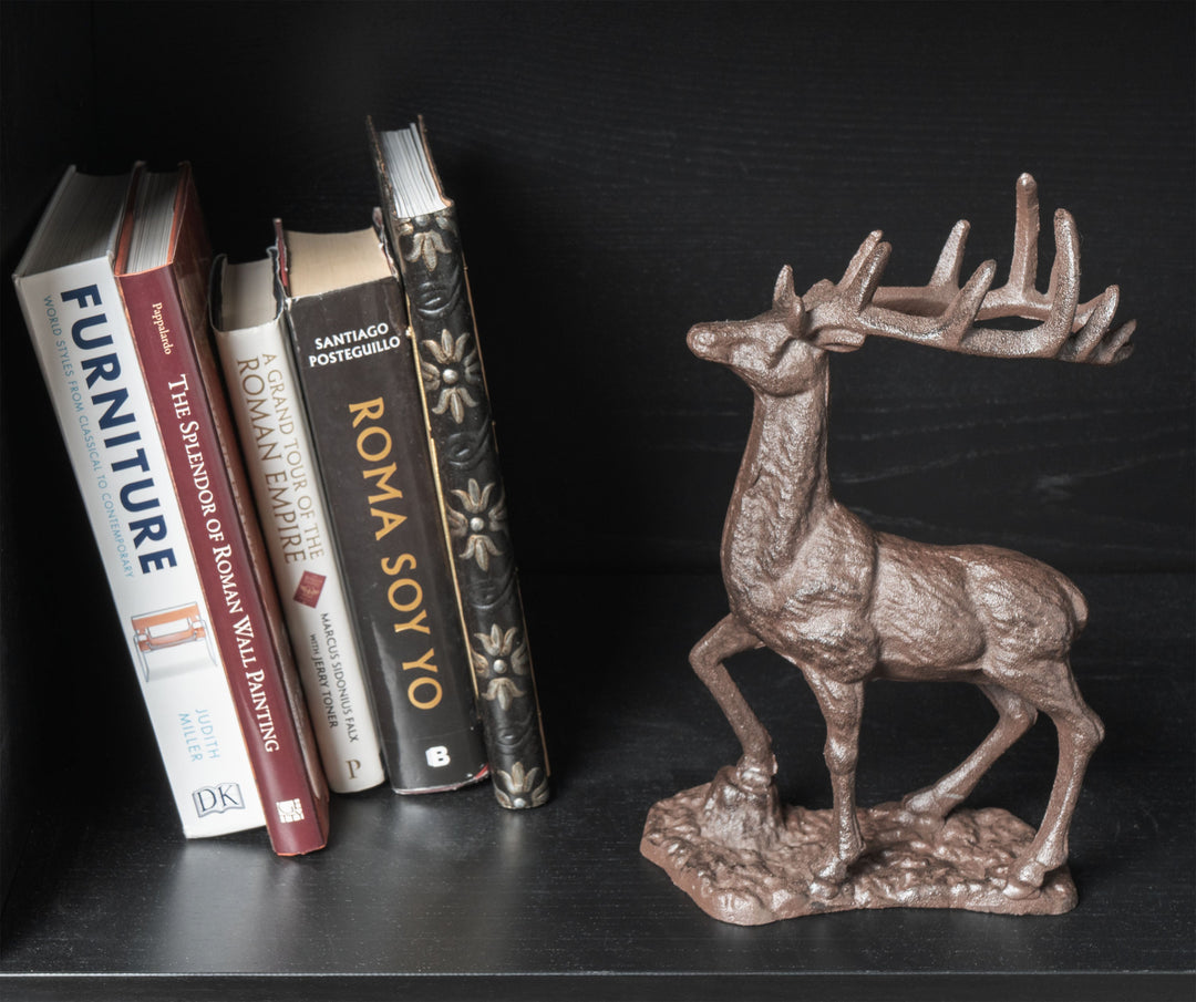 Gusseisen Hirsch Statue – Symbol für Stärke und Eleganz