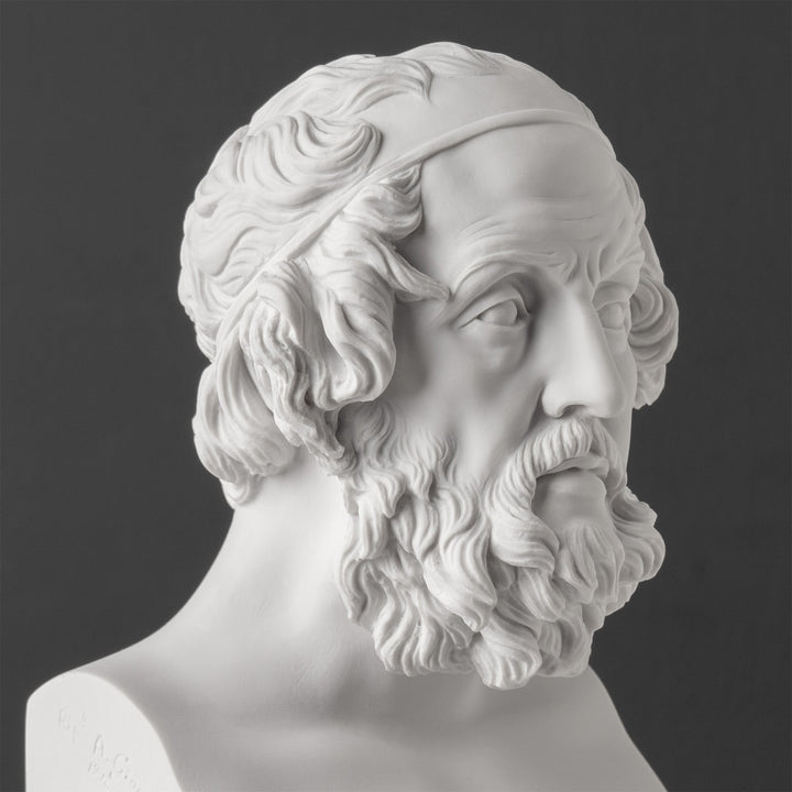 Buste von Homer – Vater der griechischen Epik und Mythologie