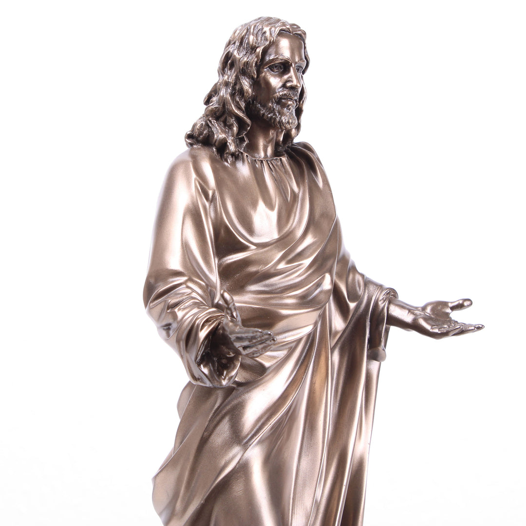 Jesus Christus Prediger Statue (Kaltguss-Bronze Skulptur)