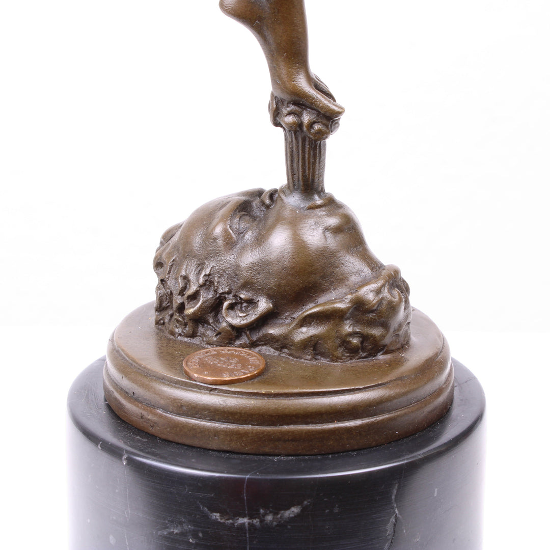 Merkur Statue (Bronze, Wachsguss)