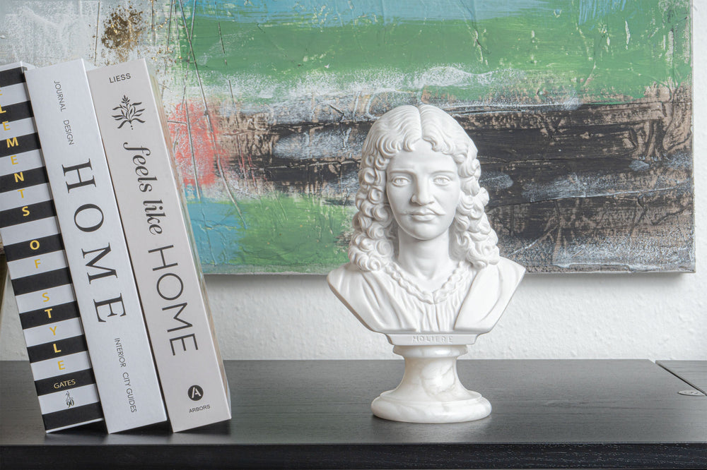 Molière Büste — Meister der französischen Komödie