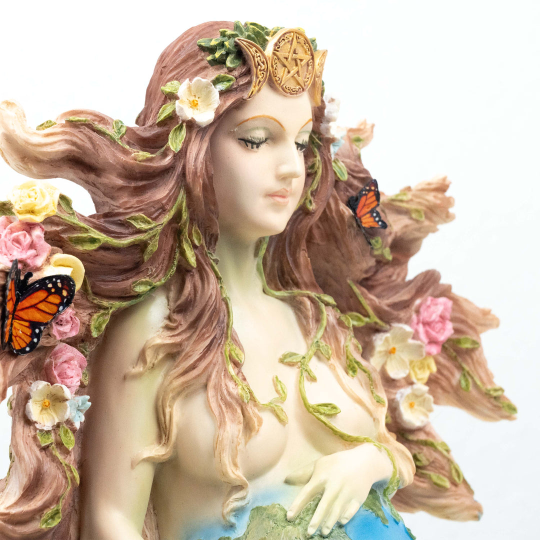 Mutter Erde Gaia Statue (Bunte Harz Skulptur)