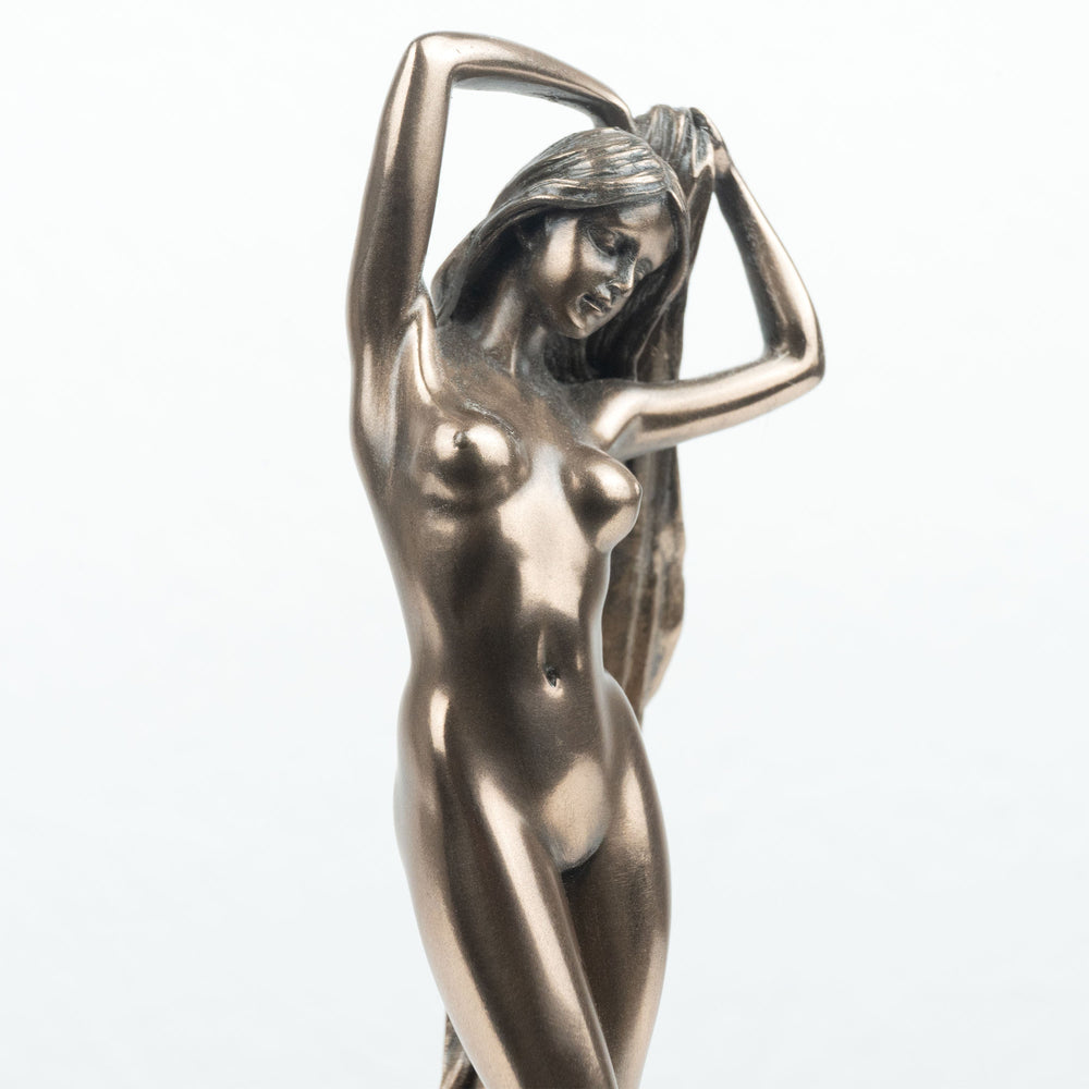Nackte Frau Statue Stehend (Kaltguss-Bronze Skulptur)