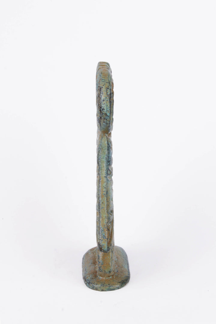 Athena-Eule Statue (Bronze, Klein)