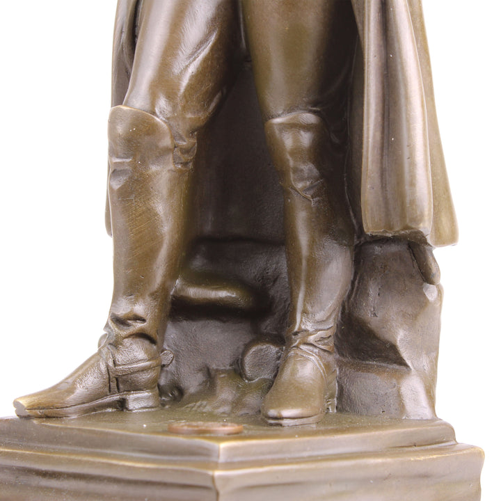 Napoleon Statue als General (Bronze, Wachsguss)