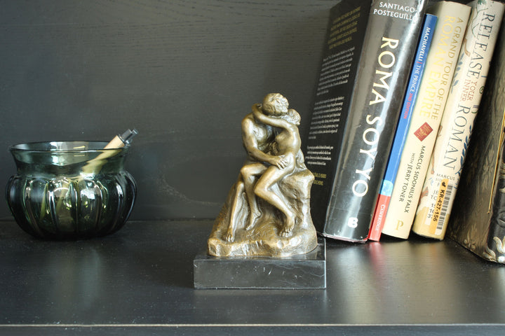 Die Liebenden – Skulptur nach Rodin (Bronze, Wachsguss)