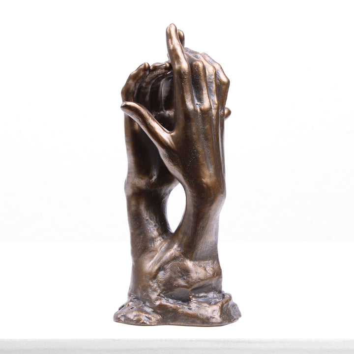 Die geheime Hand Statue von Rodin (Bronzierte Skulptur aus Kunstharz)